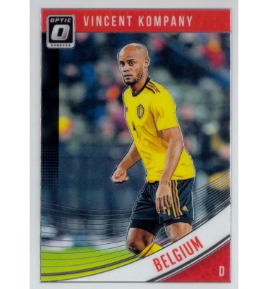 DONRUSS SOCCER 2018-2019 OPTIC Vincent Kompany (Belgium)